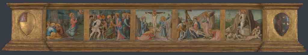 Pietro Orioli Scenes from the Passion Predella A4 Photo Print