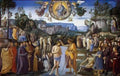 Pietro Perugino baptism of christ 1483 Art A4 Photo Print