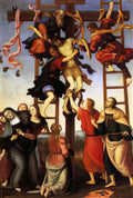 Pietro Perugino deposition from the cross Art A4 Photo Print