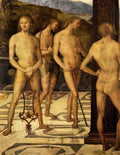 Pietro Perugino four naked Art A4 Photo Print