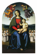Pietro Perugino madonna of consolation 1498 Art A4 Photo Print