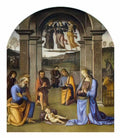 Pietro Perugino nativity 1500 Art A4 Photo Print