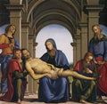 Pietro Perugino pieta 1495 Art A4 Photo Print