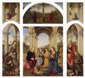 Pietro Perugino polyptych albani torlonia Art A4 Photo Print