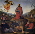 Pietro Perugino praying for a cup Art A4 Photo Print