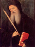 Pietro Perugino st benedict 1498 Art A4 Photo Print
