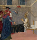 Pietro Perugino st jerome who resurrected the bishop andrea 1473 Art A4 Photo Print