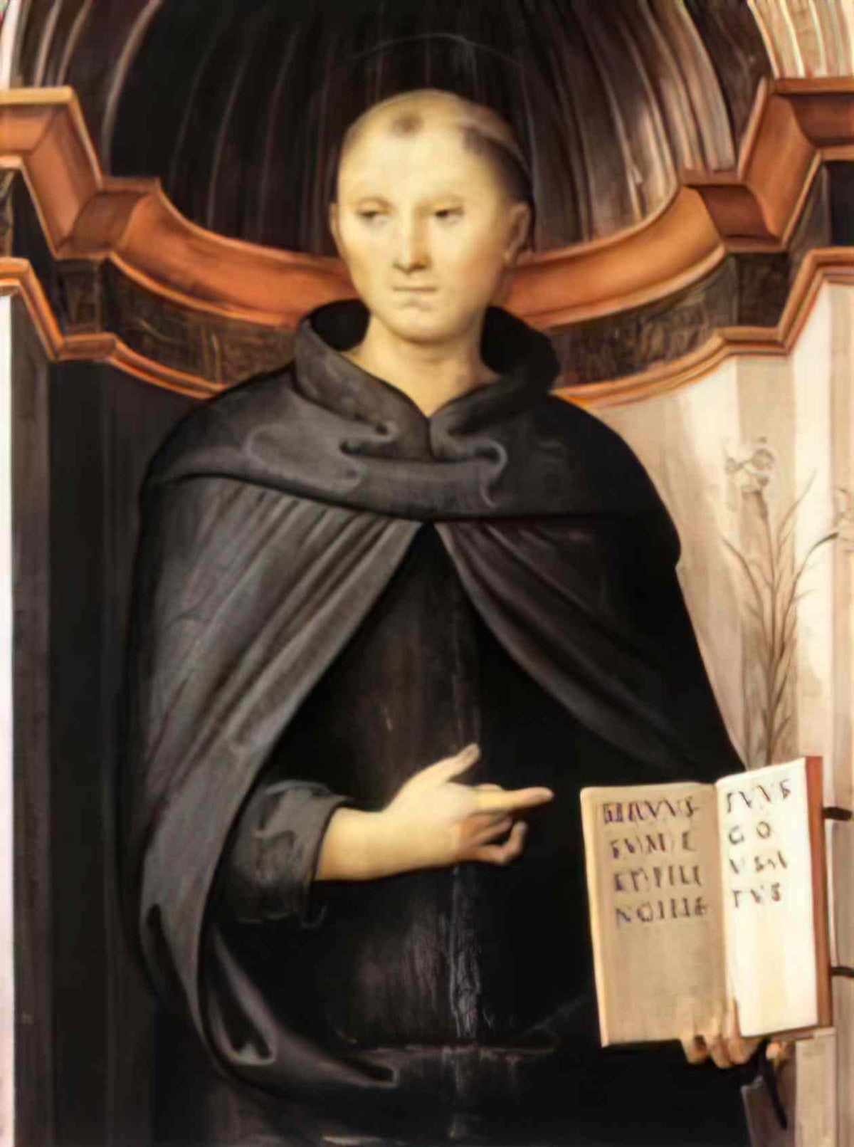 Pietro Perugino st nicholas of tolentino 1507 Art A4 Photo Print