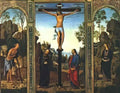 Pietro Perugino the galitzin triptych Art A4 Photo Print