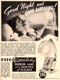 Pifco Timeside Lamp 1930s Vintage Retro Advert Poster
