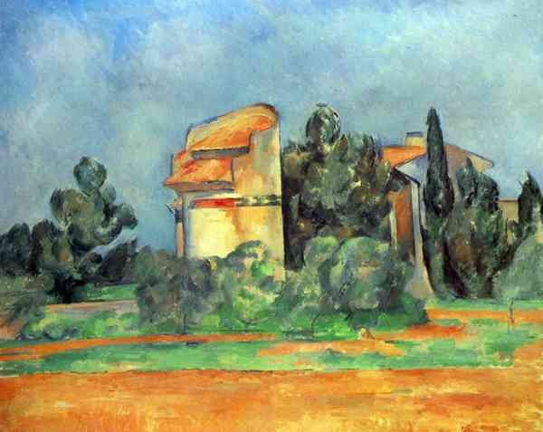 Pigeonry in Bellvue by Cezanne A4 Photo Print