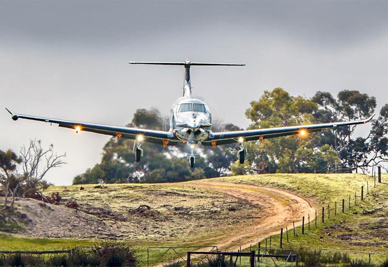 Pilatus Pc12 Light Utility Aircraft 2 A4 Photo Print
