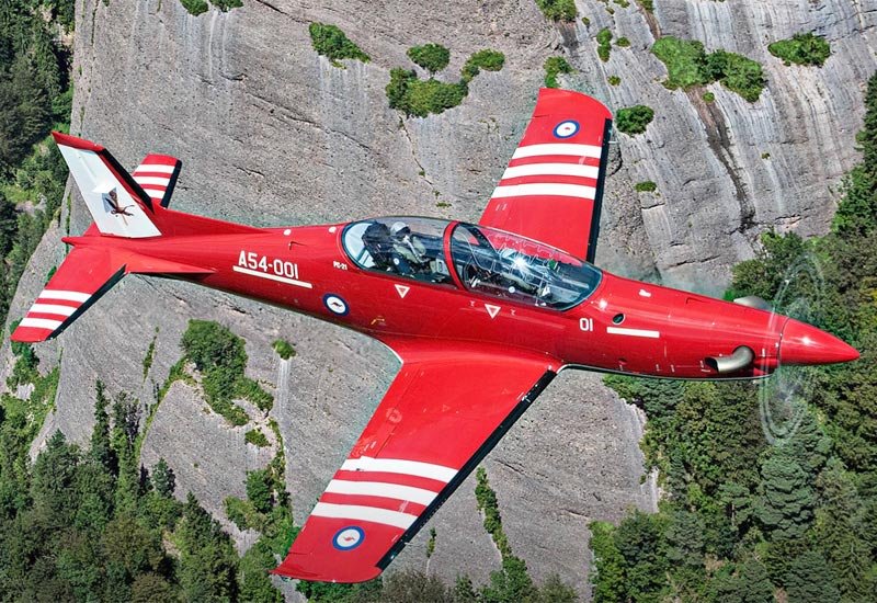 Pilatus Pc21 Intermediate Flight Training Aircraft Switzerland A4 Photo Print