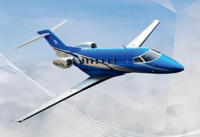 Pilatus Pc24 Light Passenger Jet Switzerland A4 Photo Print