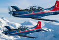 Pilatus Pc7 Basic Trainer Aircraft Switzerland A4 Photo Print