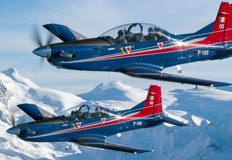 Pilatus Pc7 Basic Trainer Aircraft Switzerland A4 Photo Print