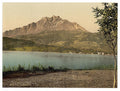 Pilatus Switzerland Vintage A4 Photo Print