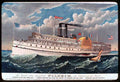 Pilgrim Ship Vintage A4 Photo Print
