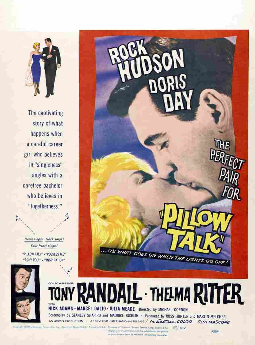 Pillow Talk 04  film star poster A4 Photo Print