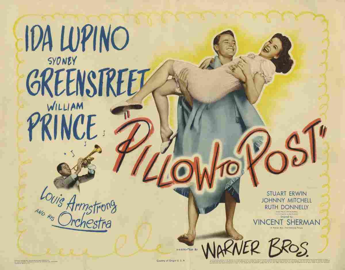 Pillow to Post 02  film star poster A4 Photo Print