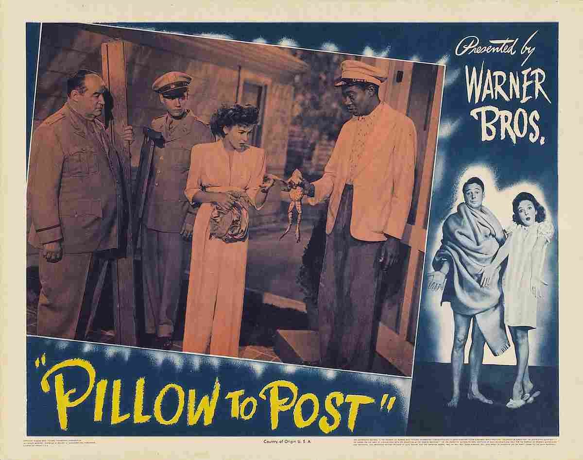 Pillow to Post 04  film star poster A4 Photo Print