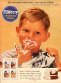 Pillsbury Frosting Cake 1950s Vintage Retro Advert Poster