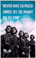 Pilots Sky Prime World War 2 ii 1 Vintage Retro Advert