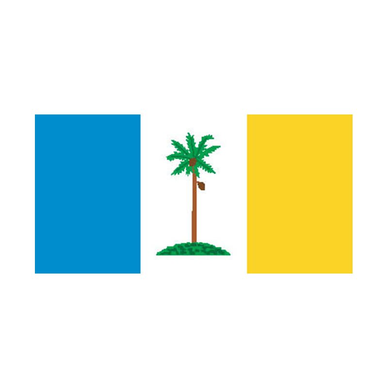 Pinang State Flag N5151 A4 Photo Print