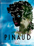 Pinaud Perfume Paris 1940s Vintage Retro Advert Poster