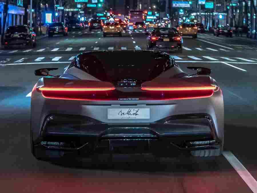 Pininfarina Battista 6571 15 Car A4 Photo Print