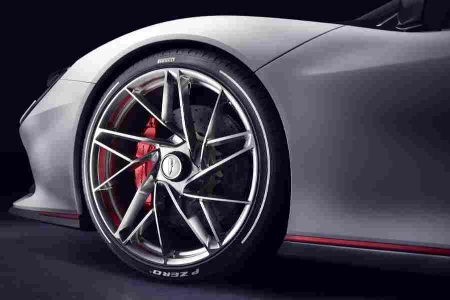 Pininfarina Battista 6571 24 Car A4 Photo Print