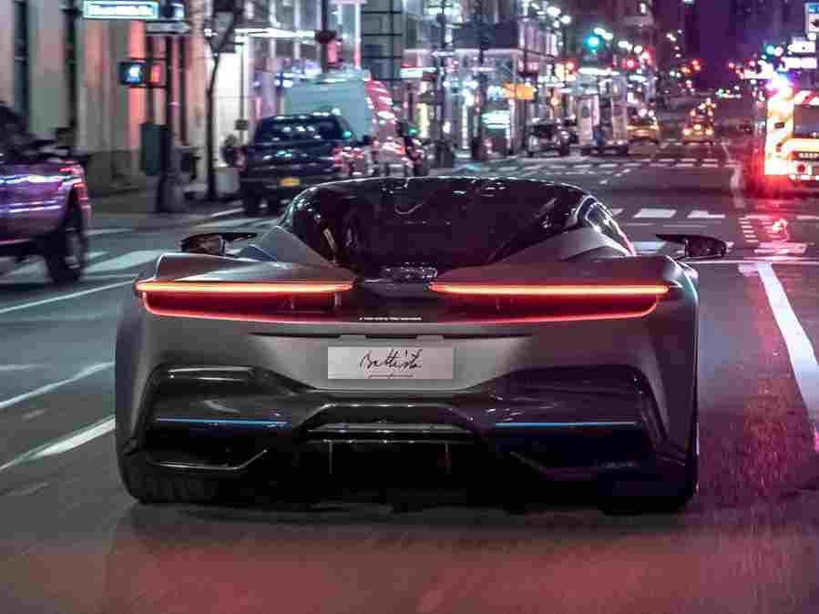 Pininfarina Battista 6571 27 Car A4 Photo Print