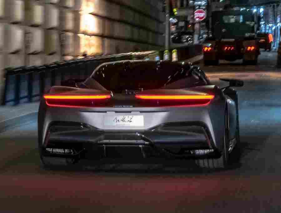 Pininfarina Battista 6571 36 Car A4 Photo Print