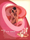 Pink Bathrobe Target 1960s Vintage Retro Advert