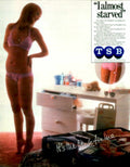 Pink Bikini Mirror 1970s Vintage Retro Advert
