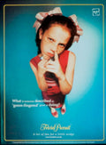 Pink Girl Ribbons 1990s Vintage Retro Advert
