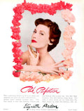 Pink Perfection Arden 1950s Vintage Retro Advert Poster