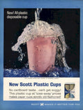 Pink Plastic Cup 1960s Vintage Retro Advert