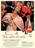 Pink Wink Ballroom 1960s Vintage Retro Advert