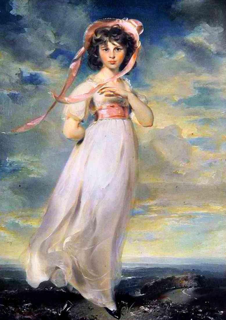 Pinkie Sir Thomas Lawrence A4 Photo Print