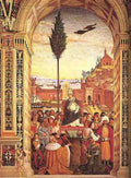 Pinturicchio Aeneas Piccolomini Arrives To Ancona A4 Photo Print