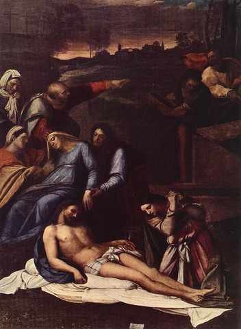 Piombo Sebastiano Del Deposition A4 Photo Print