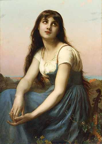 Piot Etienne Adolphe A Young Beauty A4 Photo Print
