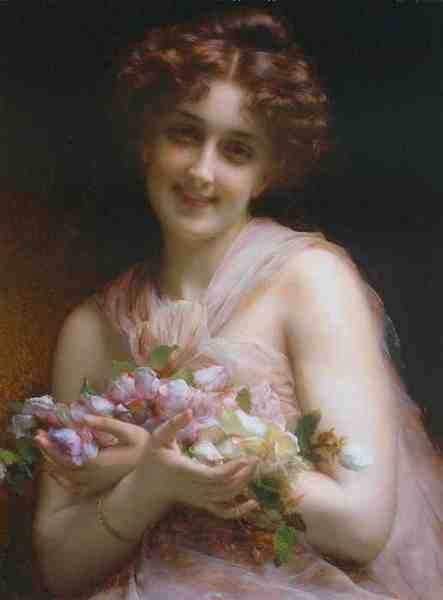 Piot Etienne Adolphe Piot Flowers A4 Photo Print