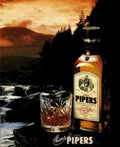 Pipers Scotch Whisky 1990s Vintage Retro Advert