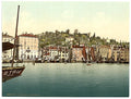 Pirano the castle Istria Vintage A4 Photo Print
