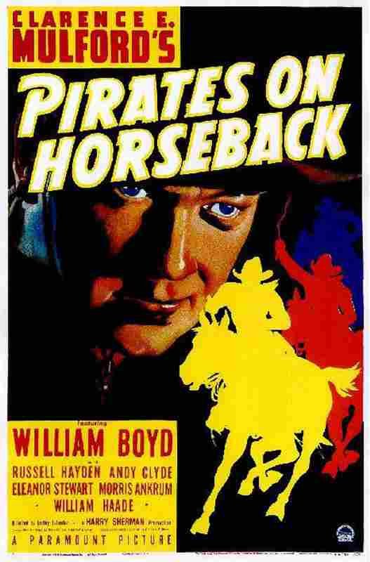 Pirates on Horseback 01  film star poster A4 Photo Print