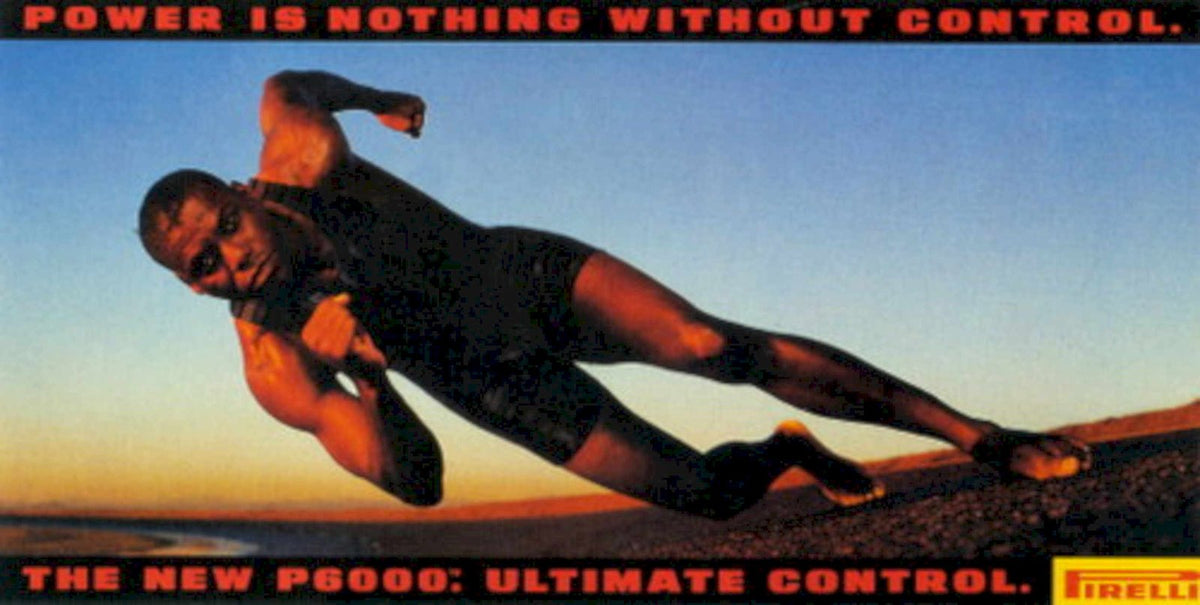 Pirelli P6000 Control 1990s Vintage Retro Advert