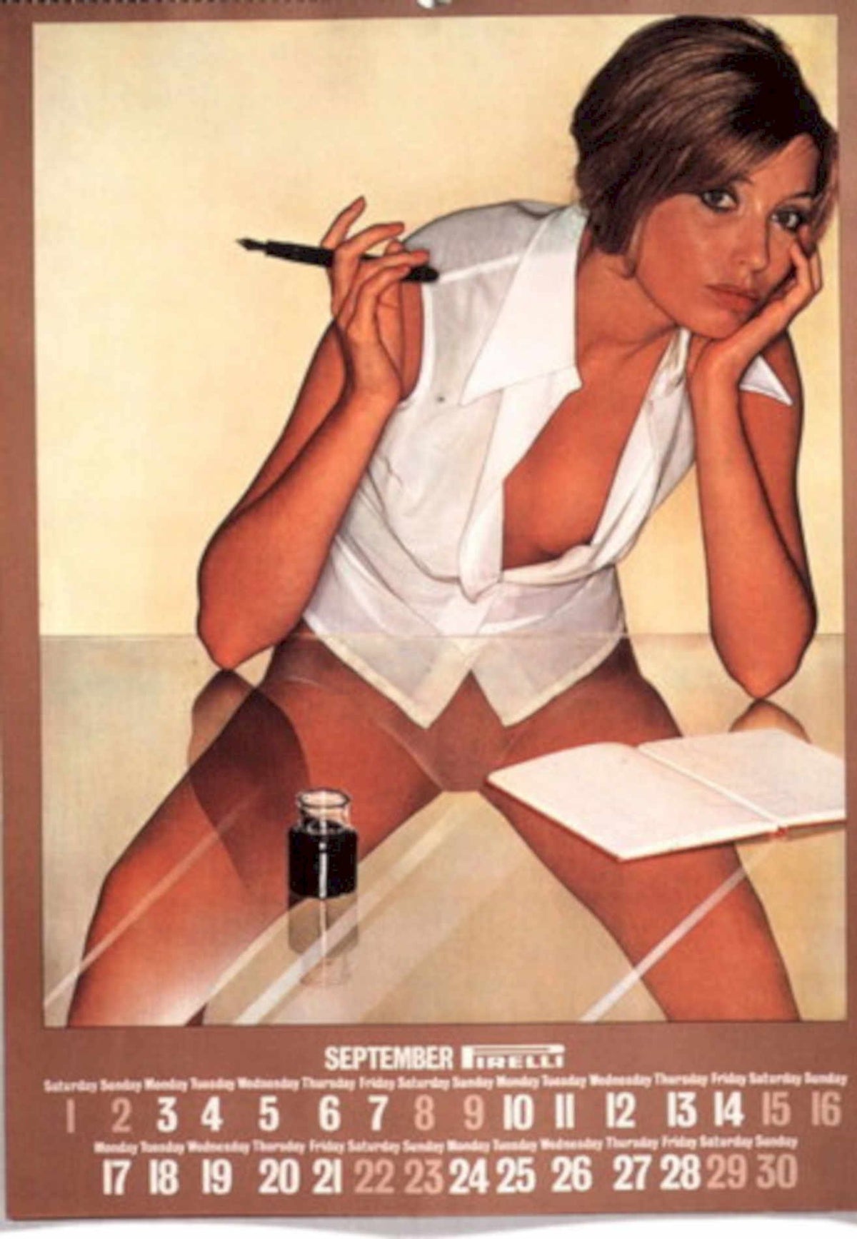 Pirelli September 1977 1970s Vintage Retro Advert