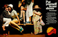 Pirelli Shoes Women 1970s Vintage Retro Advert